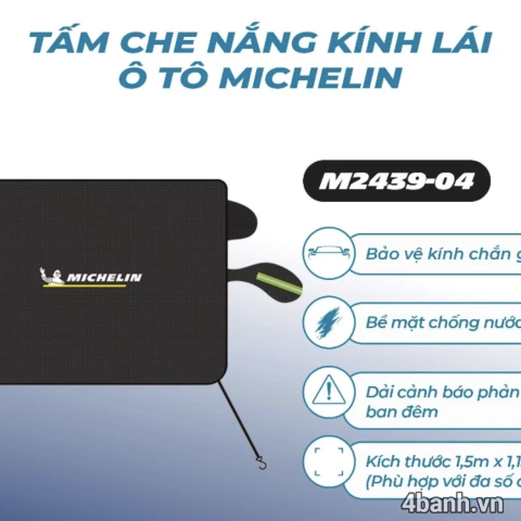 Tấm che nắng kính lái michelin m2439 dành cho ô tô - 1