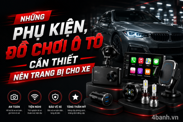 Những phụ kiện đồ chơi ô tô cần thiết nên trang bị cho xe - 1