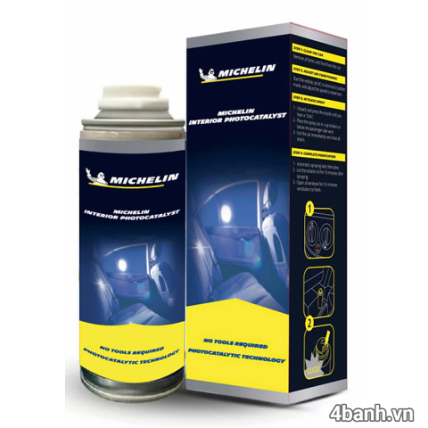 Chai diệt khuẩn, khử mùi Michelin SY004 dành cho Ô tô
