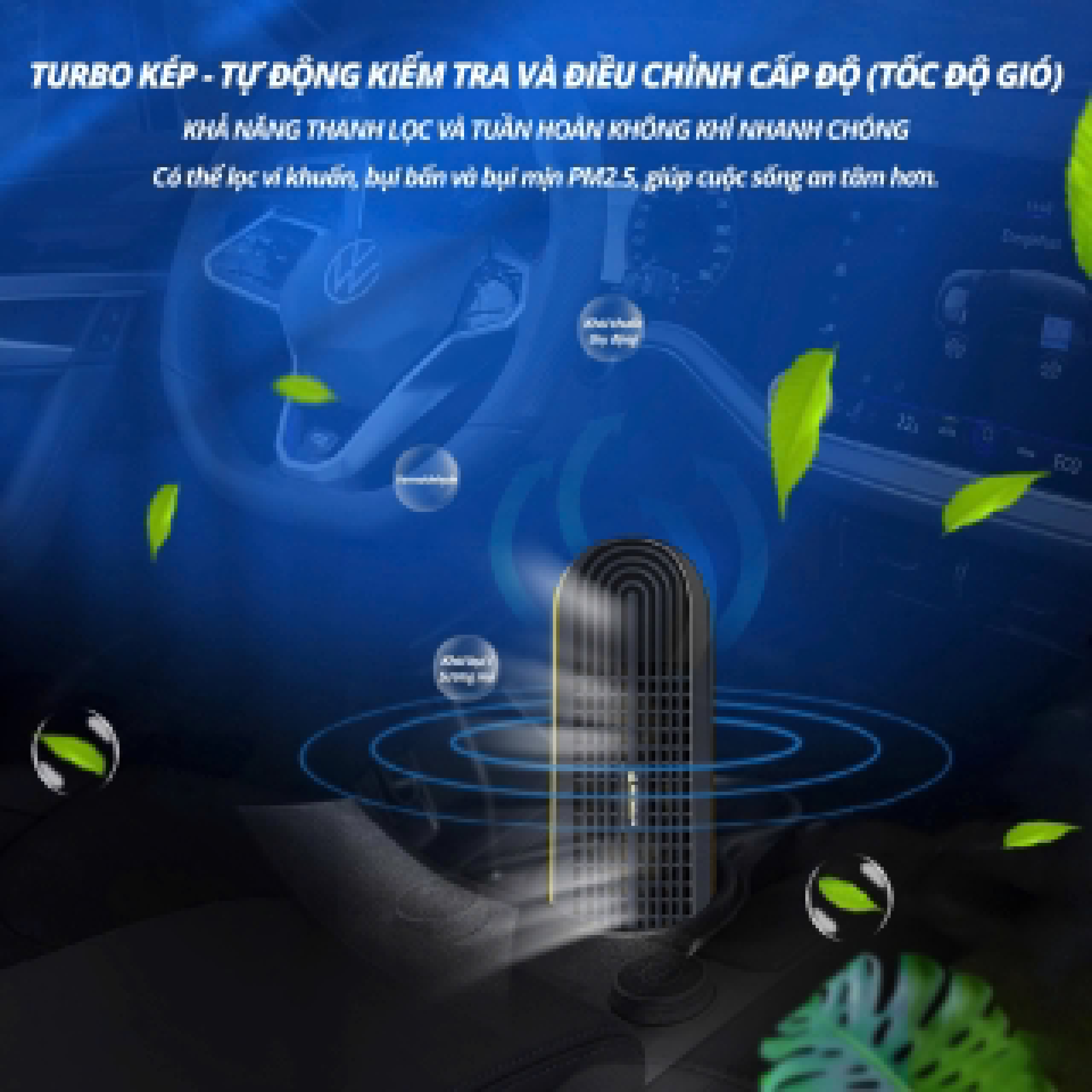 Máy lọc không khí Michelin ML79 cho Ô tô